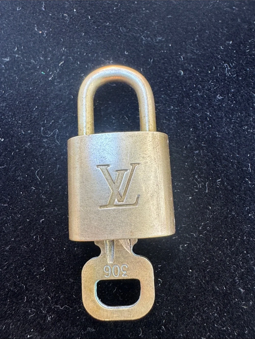 Louis Vuitton 306  Padlock with Key